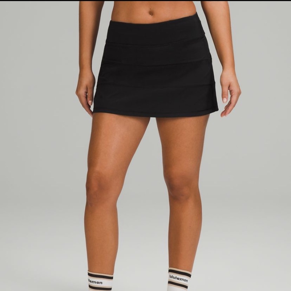 Lululemon Pace Rival MR Skirt (NWT) - Black